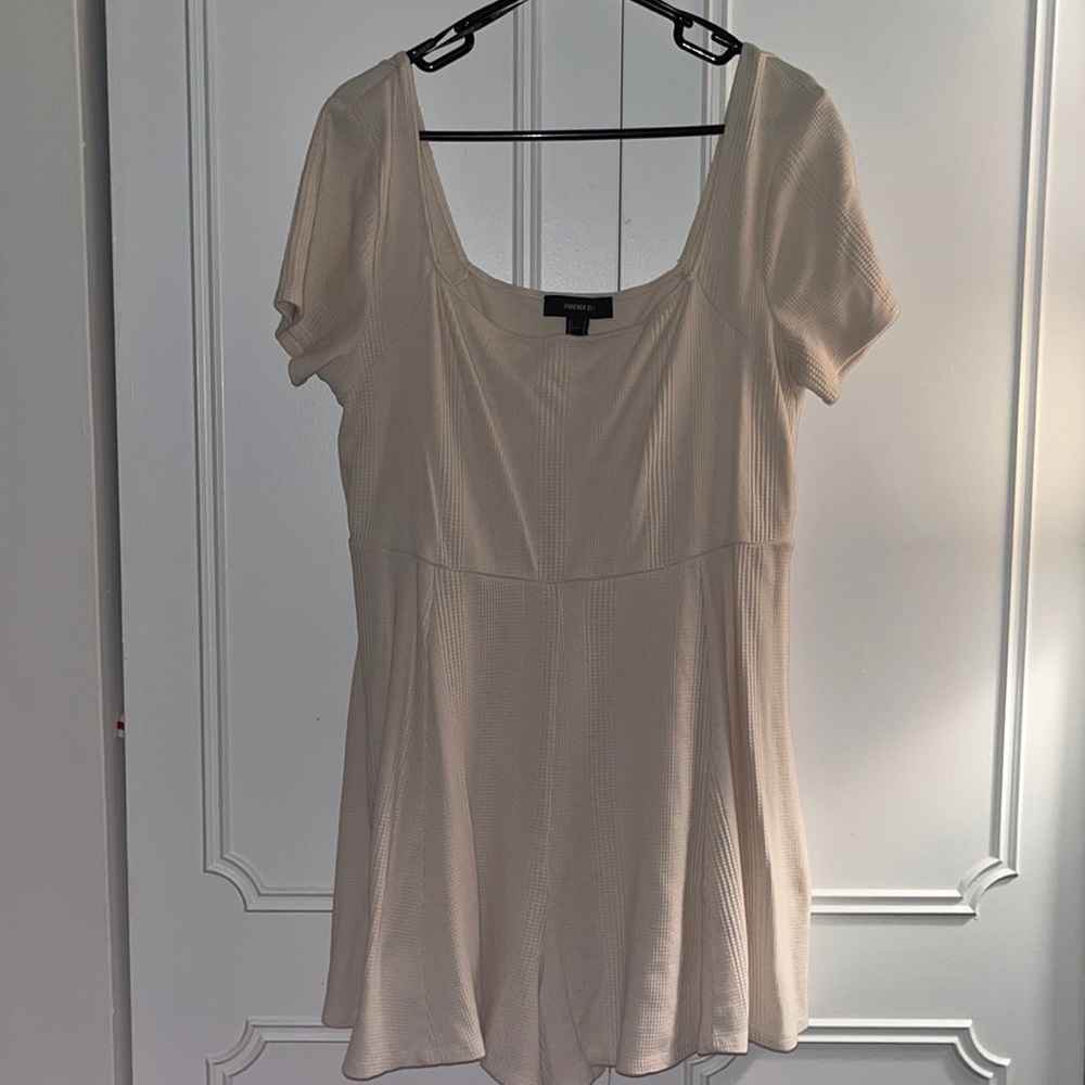 Forever21 Squareneck Romper